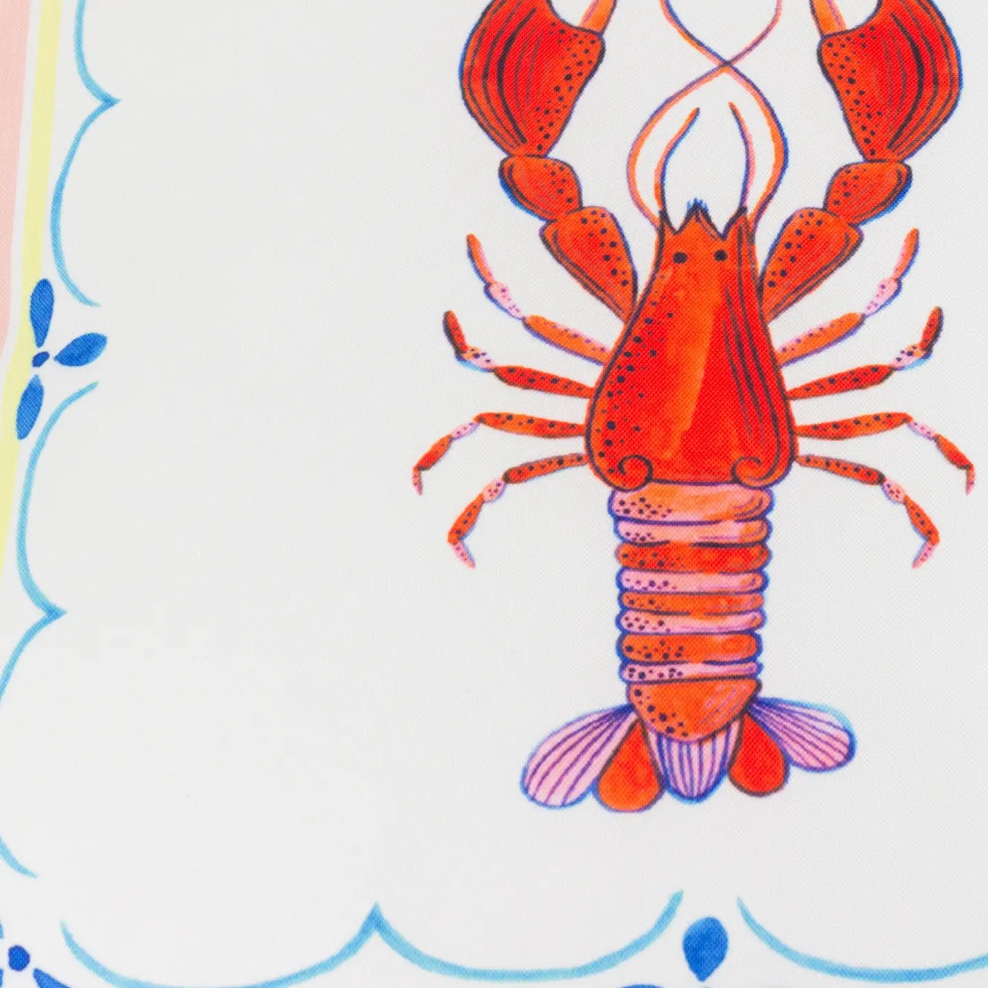 FUNDA DE COJIN EXTERIOR LOBSTER