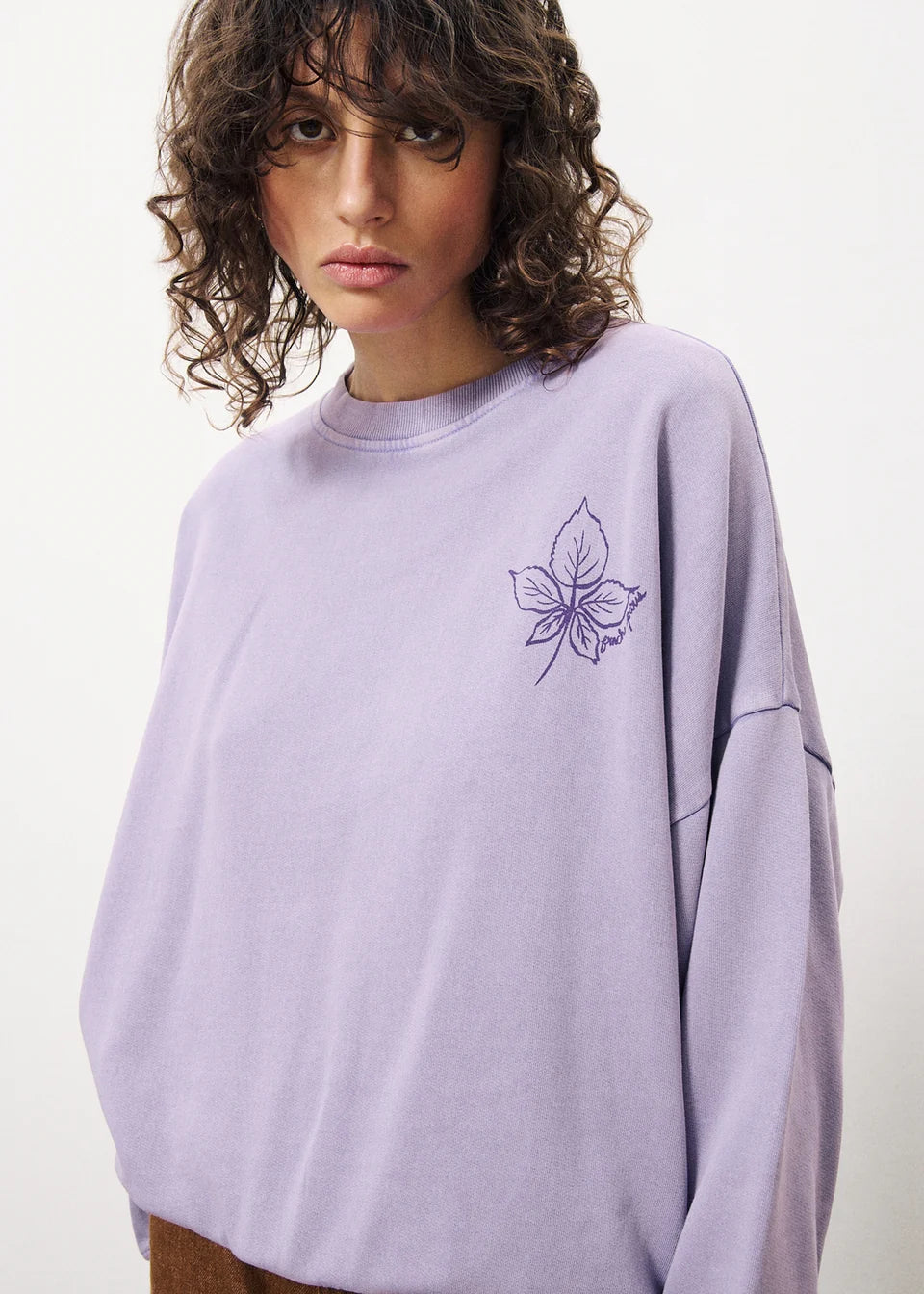 SUDADERA LILA