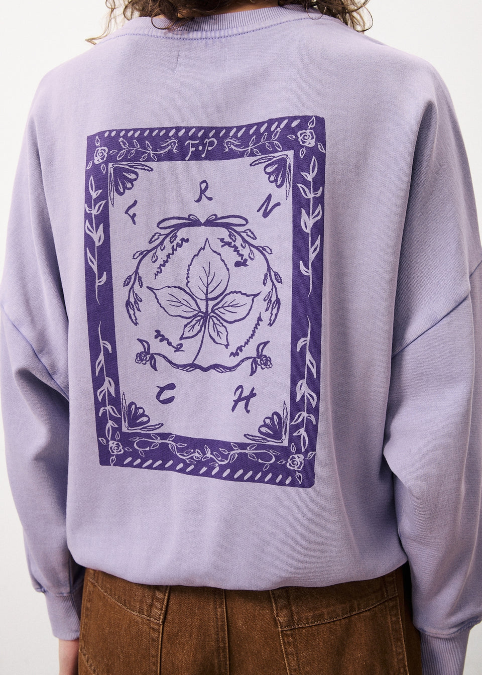 SUDADERA LILA