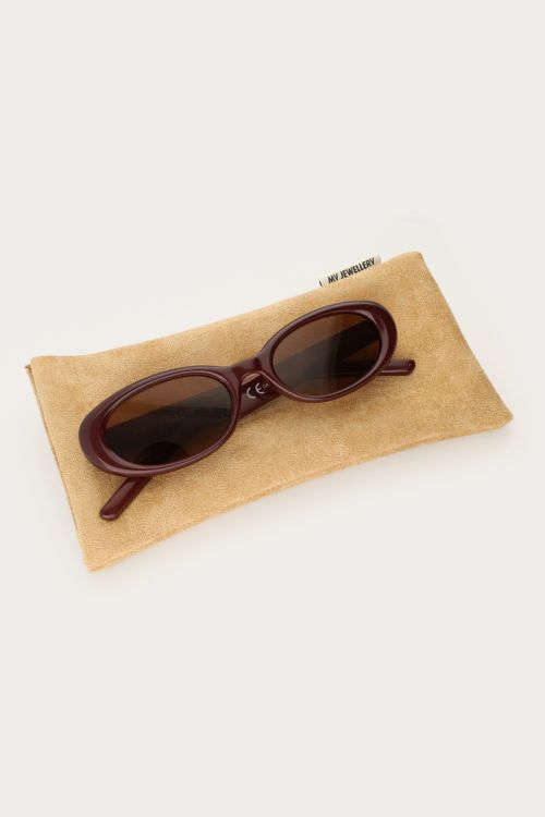 GAFAS DE SOL THE JACKIE BURGUNDY