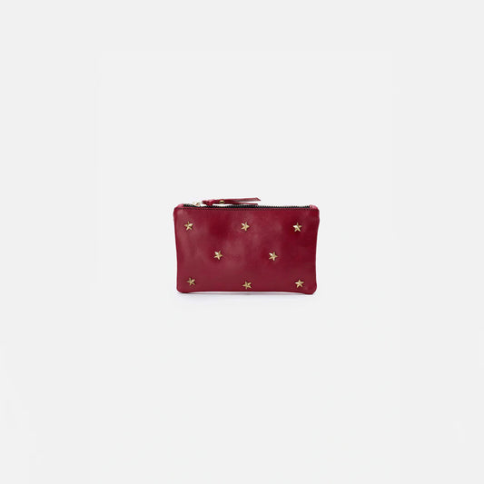 WALLET STARS BURDEOS